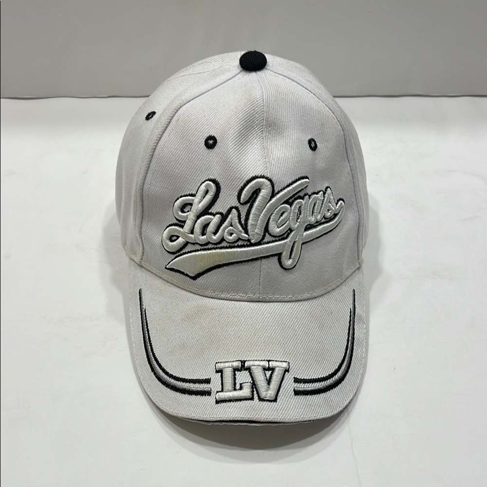 Las Vegas White Baseball Cap